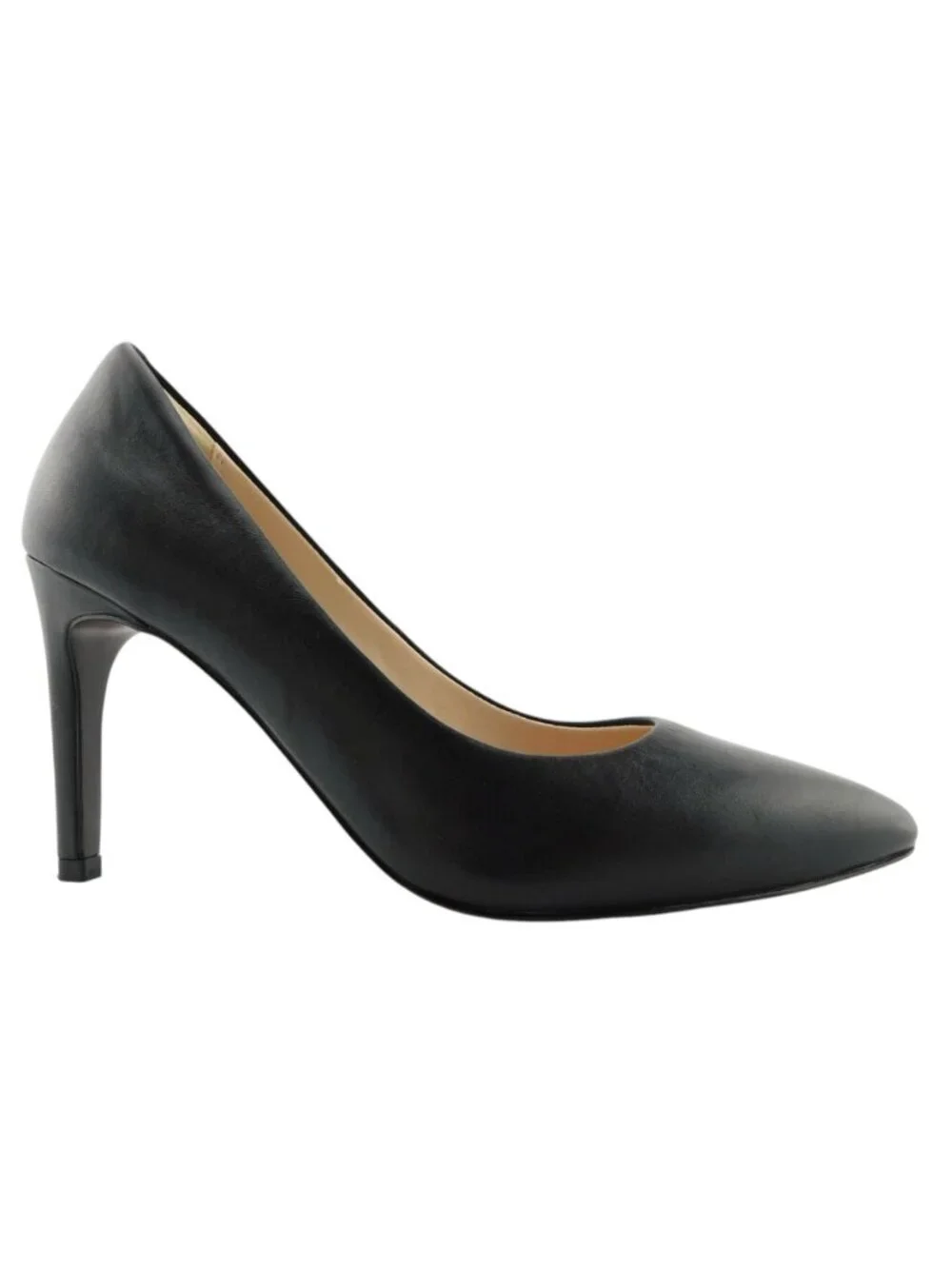 COLE HAAN Black Leather Classic Heel Pumps 6.5